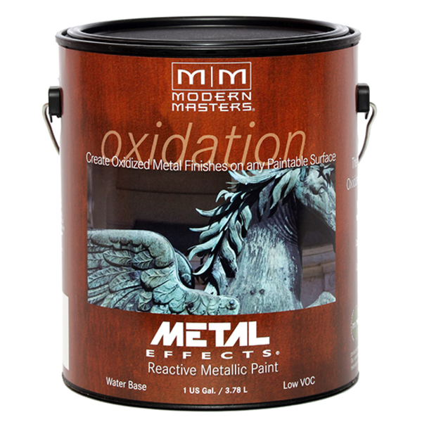 Modern Masters Metallic Paint, WaterBase, Iron Metal, 1 gal ME208